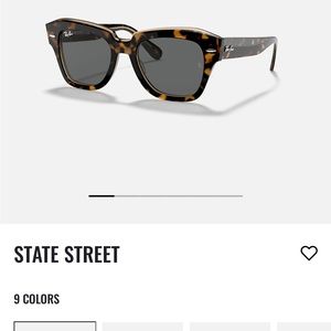 New without tags Ray-Ban Women’s State Street sunglasses